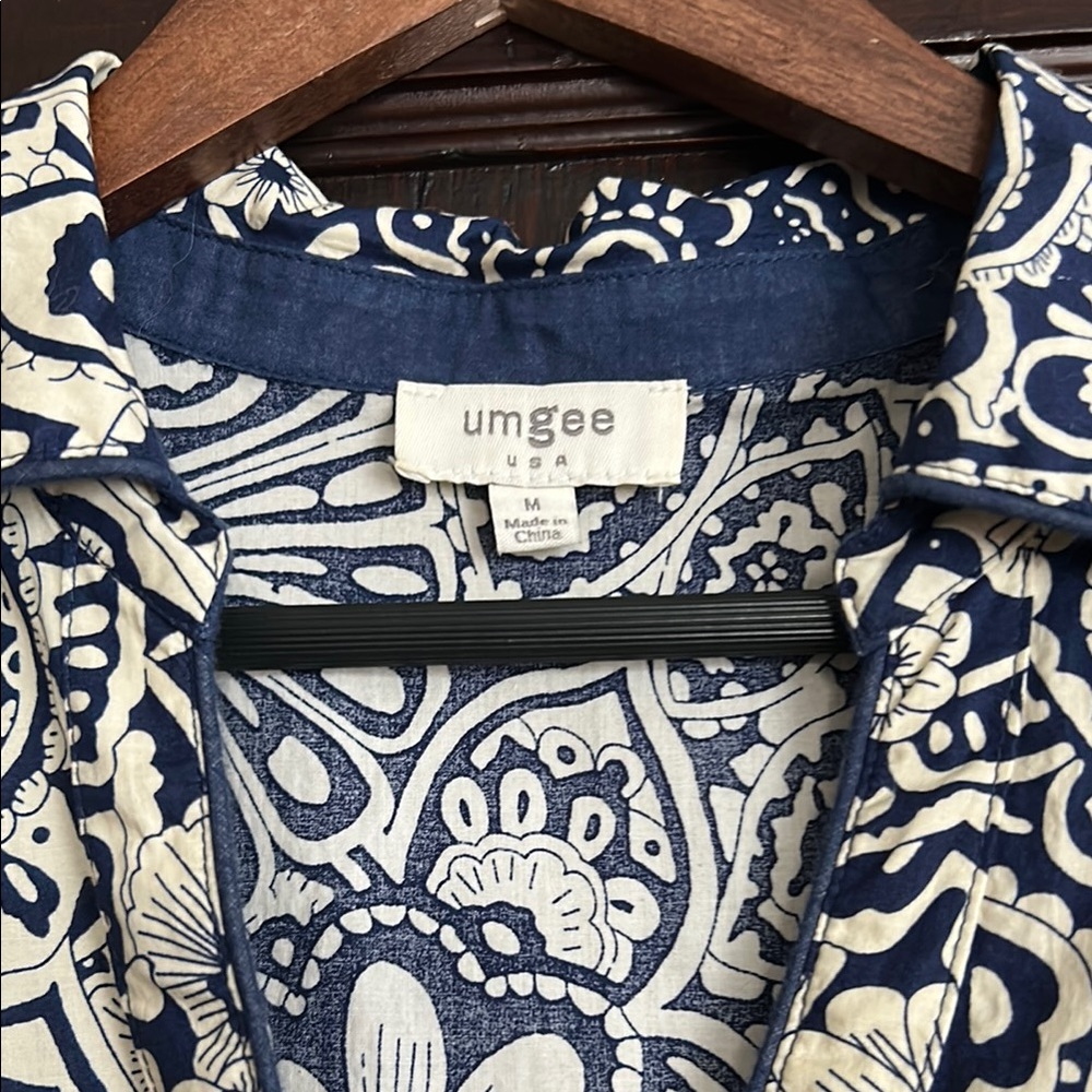 Umgee Black and White Midi Sundress with Flutter Sleeves - Picture 7 of 8